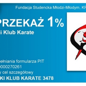 1 % podatku dla Turkowskiego Klubu Karate OYAMA 2014