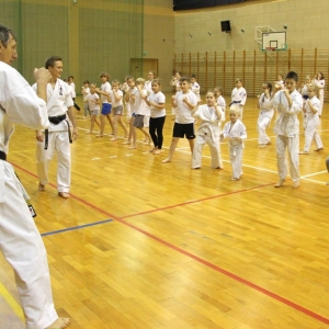 Egzamin uczniowski Karate Oyama