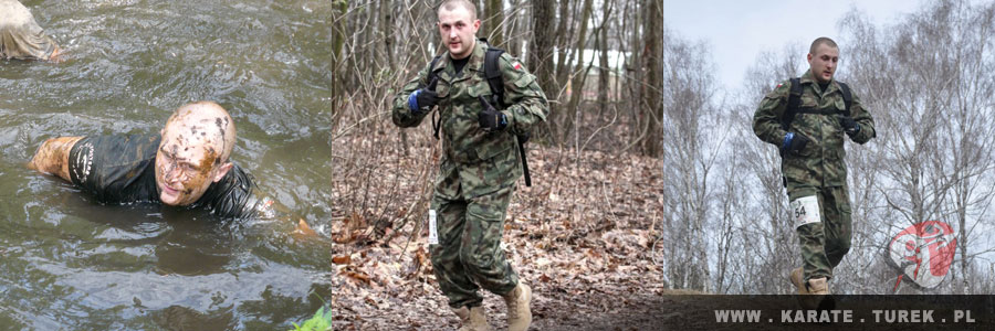 Arek w&nbsp;Półmaratonie Komandosa 